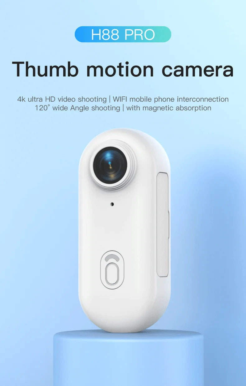 Mini 4K WiFi Vlog Camera